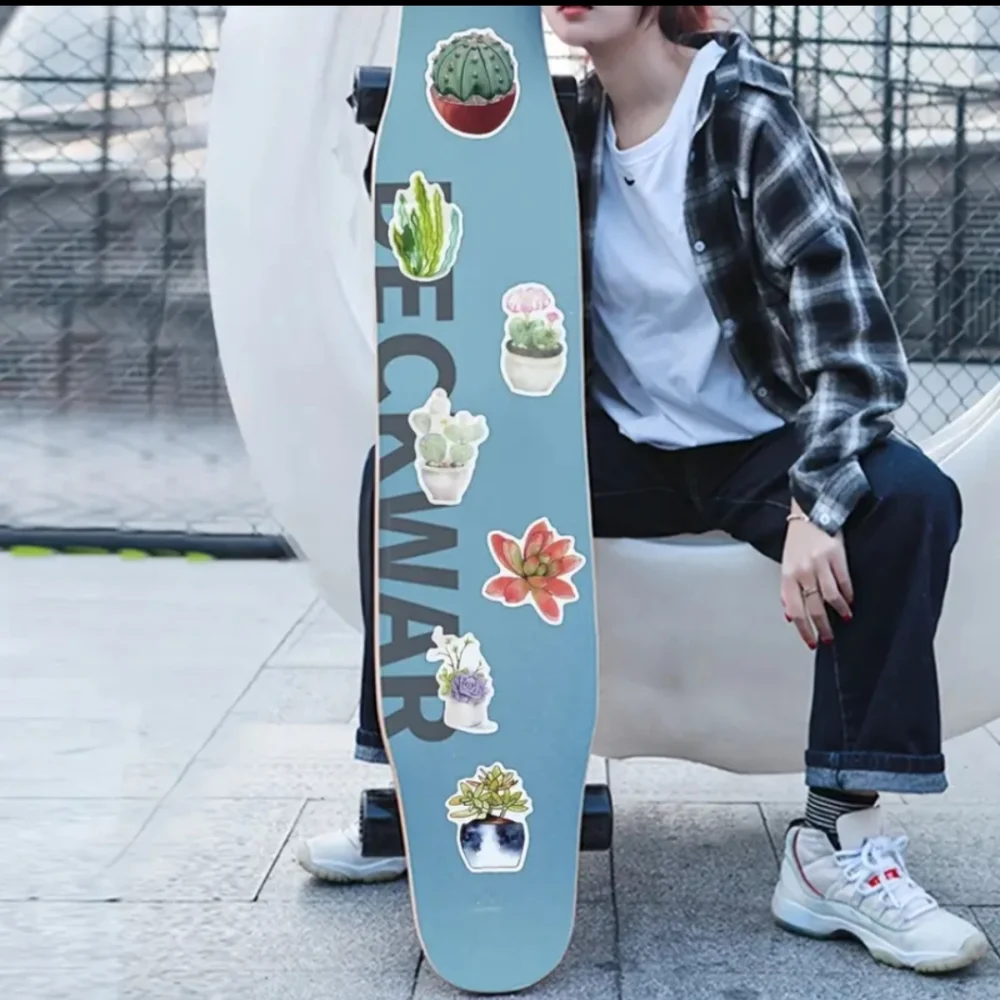 NEW 50 stickers vinyl succulents & cactus 🌵